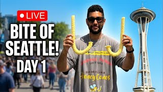 @LetsssGoooChris was pumping cones as The Seattle Space Needle!!