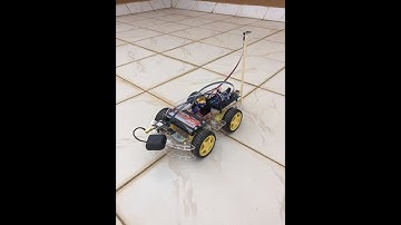 GPS controlled, autonomous driving car version 2 - Test