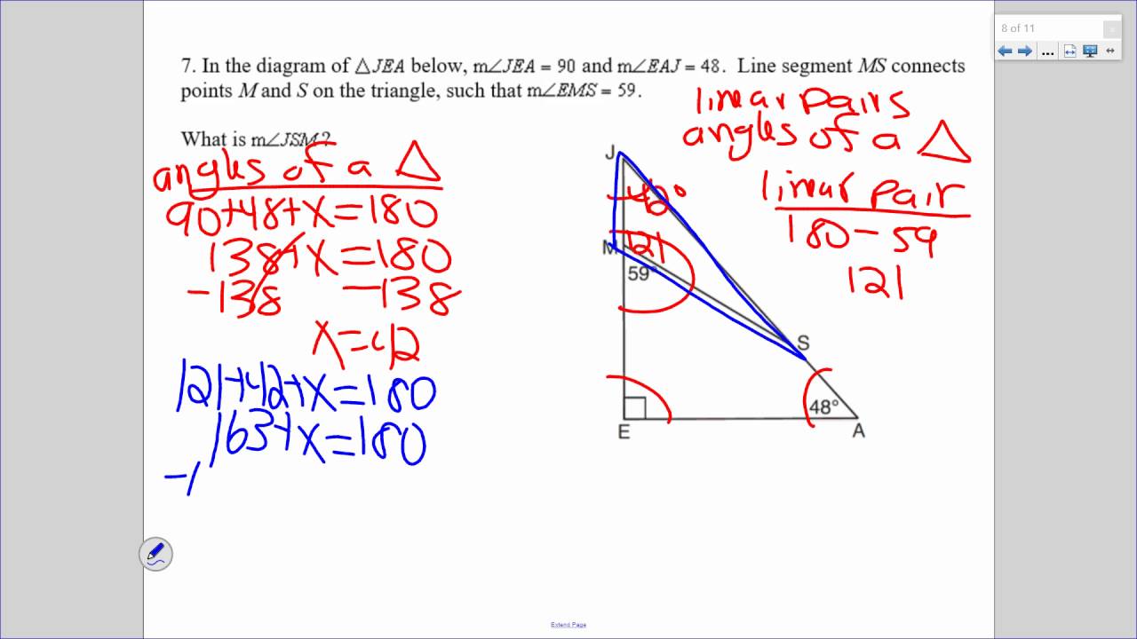 complements and supplements common core geometry homework