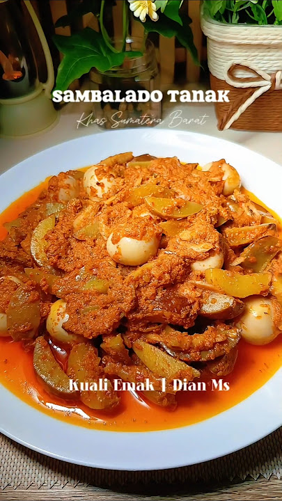 Typical Minang Tanak Salad #sambaladotanak #sambalado