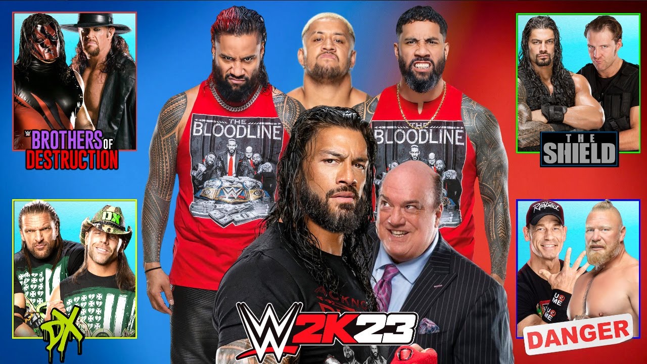 WWE 2K23 LIVE First Tag Team Tournament ft. Bloodline RatedRKO Imperium WWE 2K23 Live Stream