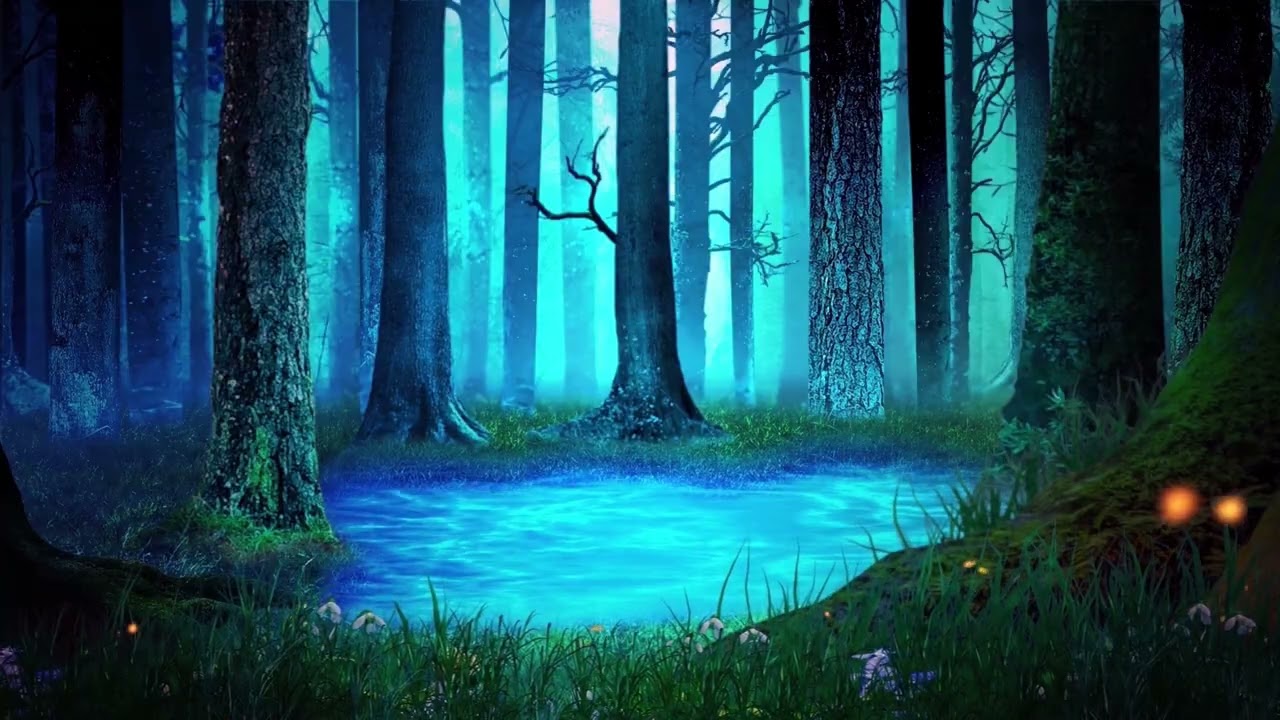 3 Hours of Mysterious Forest Swamp Ambience 🌿 | Calm Night Nature Sounds for Sleep & Relaxation