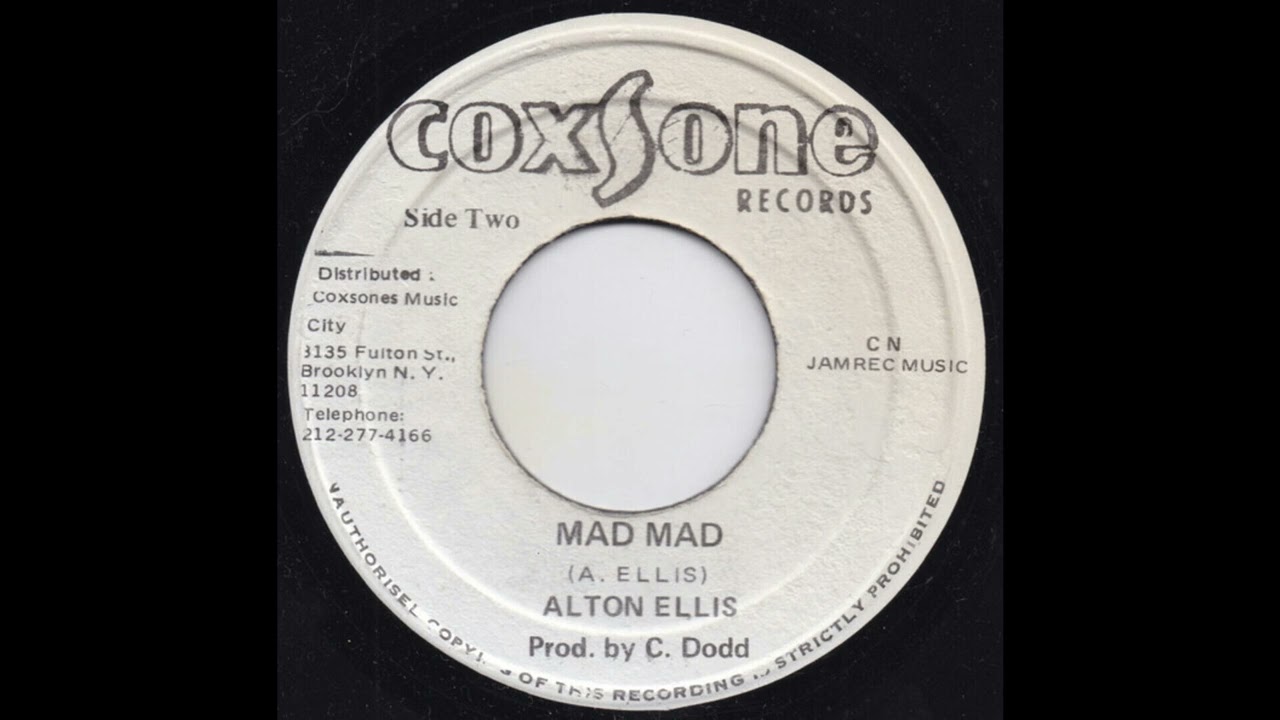 Alton Ellis - Mad Mad [REGGAE] - YouTube