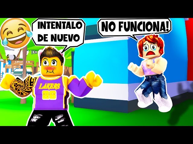 Si Saltas Te Aparece Un Regalo Troleando Con Hack Falso Roblox