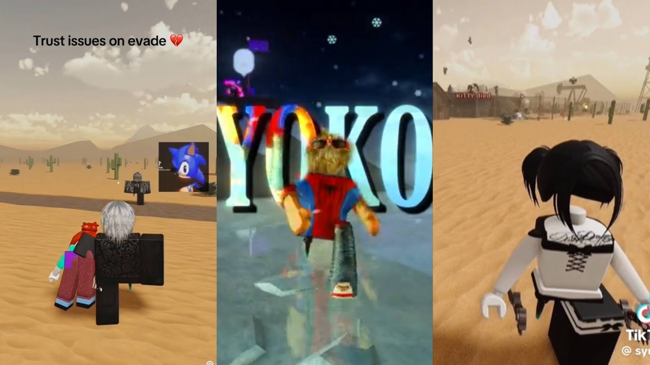 Evade Tiktok Compilation 2025 #11 | RobloxTiktok Compilation