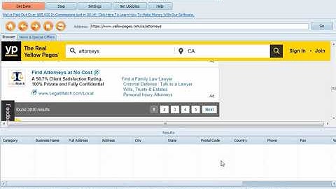 How to Extract Emails from yellow pages | How to Scrape Emails from Web