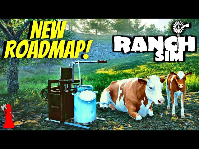 Ranch Simulator on X: #RanchSimulator October 2021 - February 2022 roadmap  revealed! Private multiplayer games, multiple save slots, new cow breed and  more! Read more:   / X