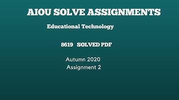 8619 solved pdf  assignment 2
