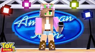 LITTLE KELLY AUDITIONS FOR THE TALENT SHOW! | Minecraft Toystore