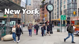 Walk New York City  Downtown Manhattan 4k Tour