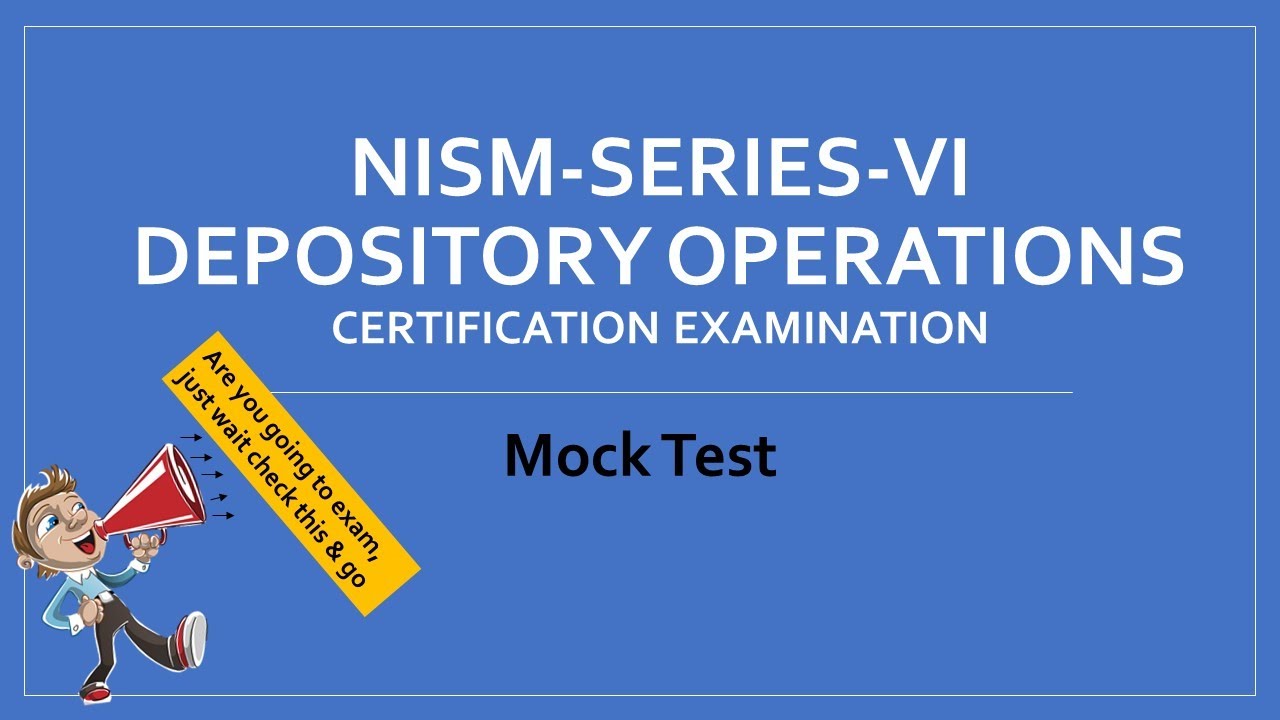 Тестирование депозитарных операций NISM VI