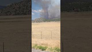 Fire tornado spotted south of Fillmore, near Widemouth 2 Fire