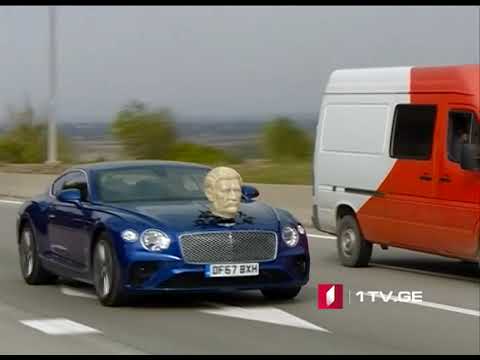 სტალინის ბიუსტი ჯერემი კლარკსონის მანქანაზე