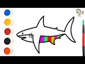 aprenda a desenhar bebê tubarão passo a passo | rasm chizish | Draw Dolls