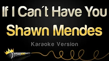 Shawn Mendes - If I Can't Have You (Karaoke Version)