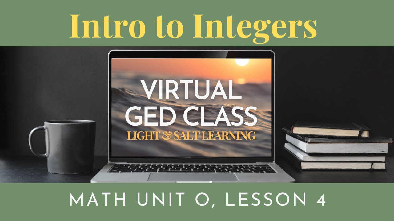 Intro to Integers Virtual Class Video (OLD) - YouTube