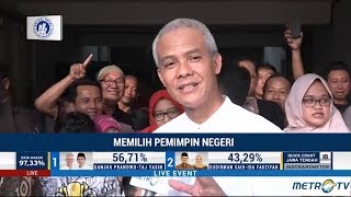 Unggul Quick Count, Ganjar Janji Sowan ke Sudirman Said