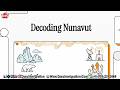 Decoding Nunavut