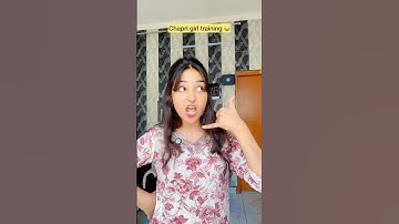 Chapri girl training 😂 #shorts #viral #explorepage