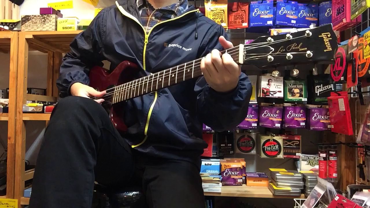 Gibson Les Paul Jr. DC HC Custom Shop Edition 1991年製 試奏 - YouTube