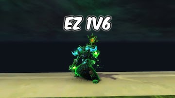 EZ 1v6 - Restoration Druid PvP - WoW BFA 8.1.5