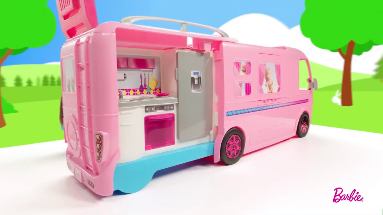 Supercaravana de Barbie Mattel - YouTube