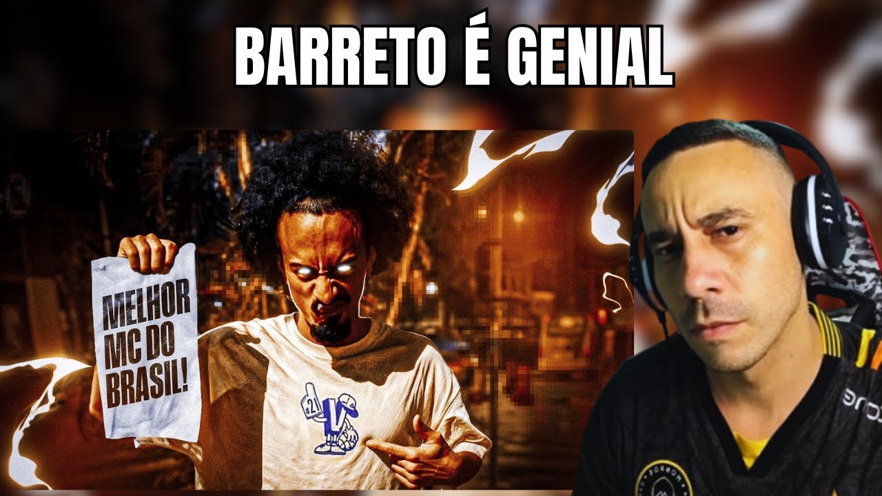 ZEN REACT- BARRETO, o MELHOR MC do BRASIL!