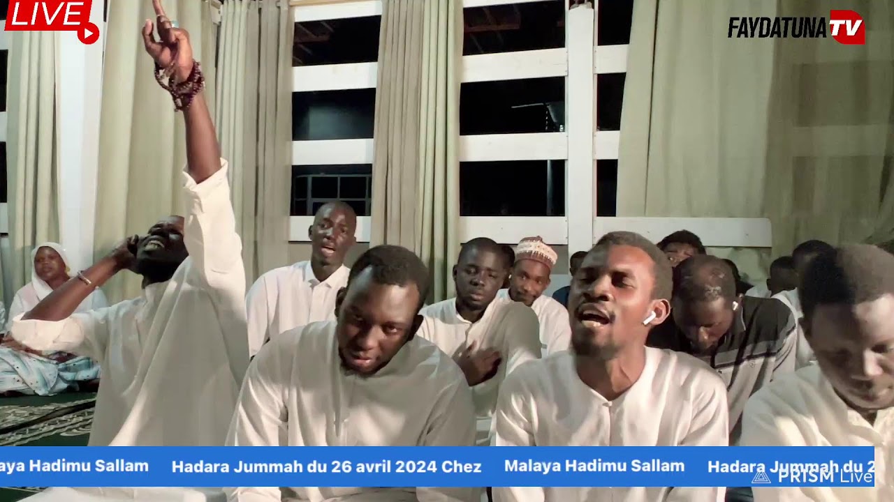 Hadara Jummah du 26 avril 2024 Chez Malaya Hadimu Sallam