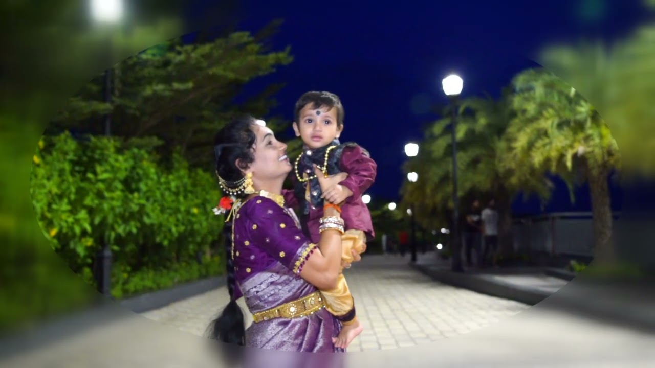 chinnari ponnari  bujji kanna   birthday  outdoor video