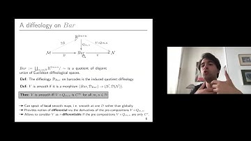 Jacob Leygonie (6/1/20): Differential calculus on persistence barcodes