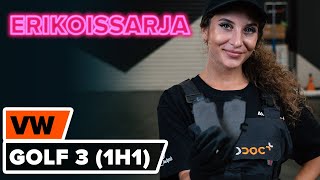 Kuinka vaihtaa Jarrupala VW VENTO (1H2) - käsikirja