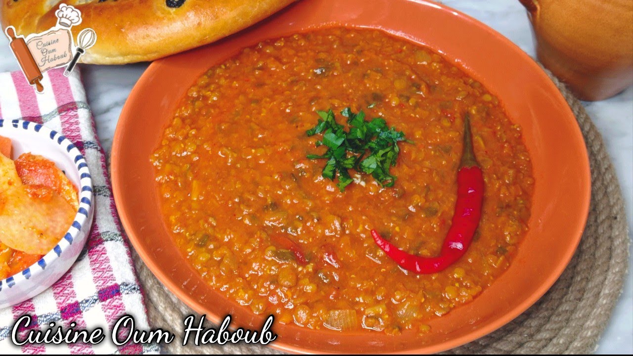 طبيخة عدس/مرقة عدس بدون لحم ساهلة واقتصادية💰💰، بنينة وبكلها منافع💪 ragoût de lentilles /mar9et 3dass