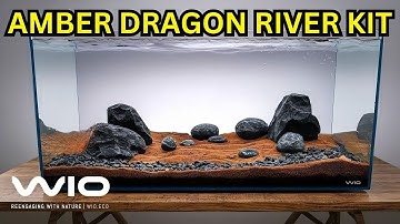 WIO Amber Dragon River Kit Unboxing and Aquascape