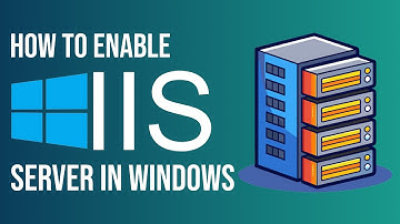 IIS-server inschakelen/starten in Windows
