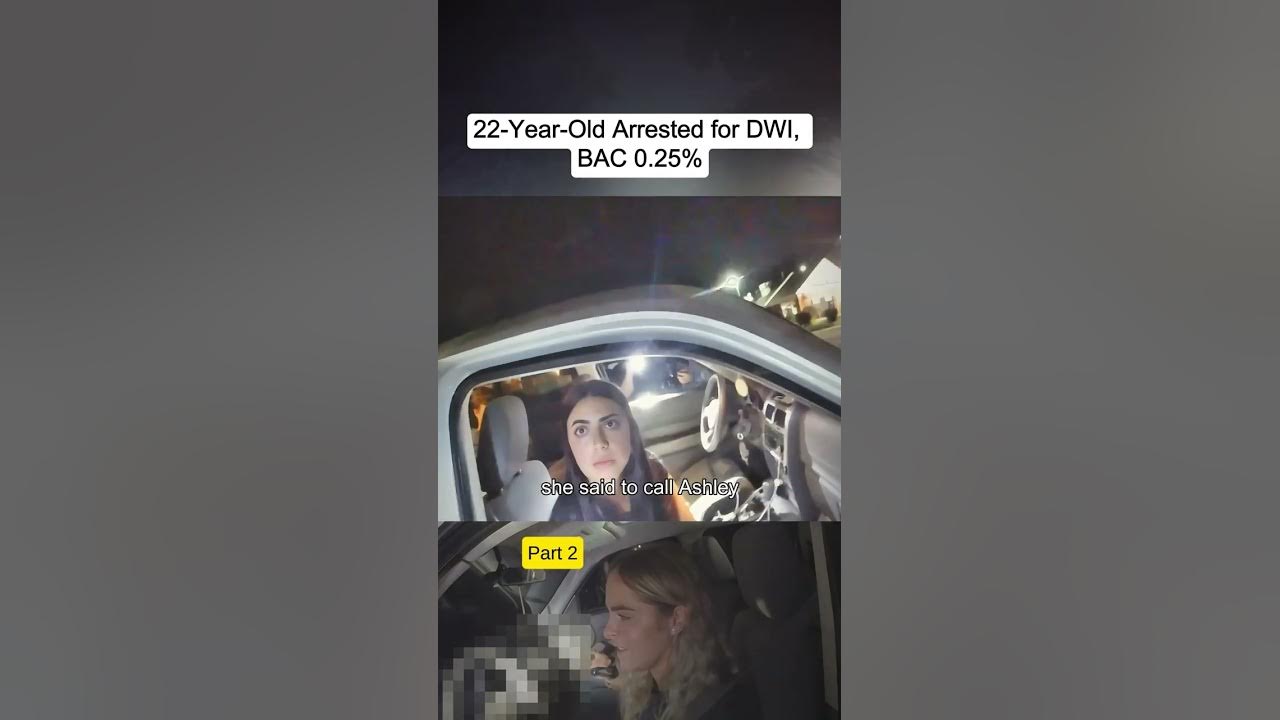 22 year old arrested for dwi bac 0 25 part 2 2 youtube
