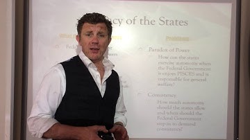 Assessing the Constitution: Part II - Federalism