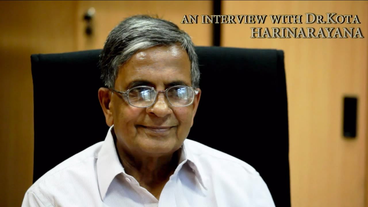 Interview with Dr. Kota Harinarayana YouTube