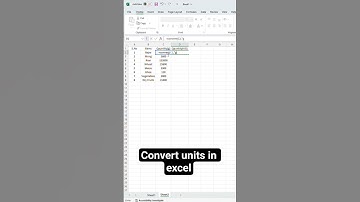Convert Units in Excel | Easy Tutorial with Examples #advancedexcel #exceltutorial