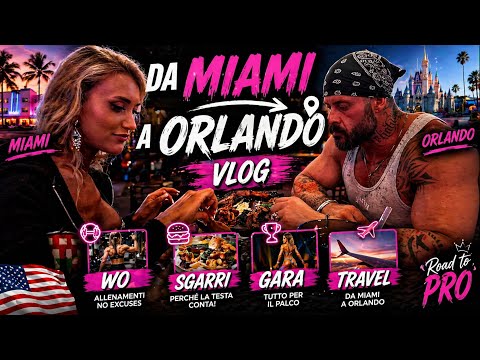DA MIAMI A ORLANDO. VLOG WO/ GARA/ SGARRO ‼️🇺🇸
