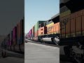 Train Sim World 3: Departure of the train on a hot sunny day #train #railfanning #railway #shorts