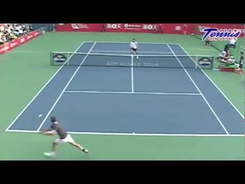 楽天 OPEN 2010 ２回戦 ギリェルモ・ガルシアロペス VS フェリシアノ・ロペス