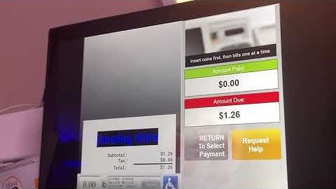 my custom store’s self checkout demo + new discount screen