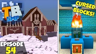 Truly Bedrock Episode 54! CURSED Blocks And Krampus Mansion!? Minecraft Bedrock Survival Let's Play!