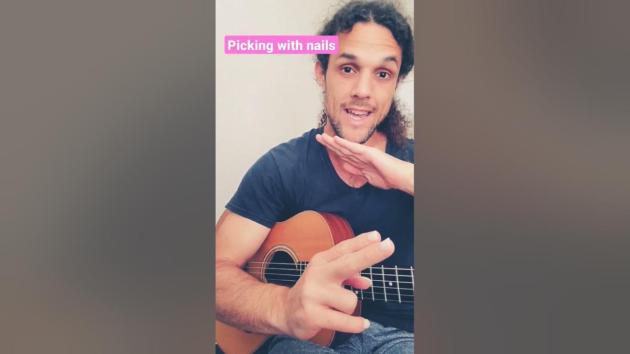 the shape of your nail is important for fingerstyle guitar YouTube
