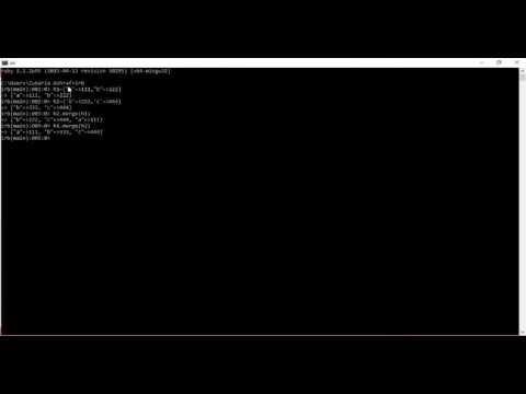 24 Merge  in Ruby Essential training course in Urdu and Hindi