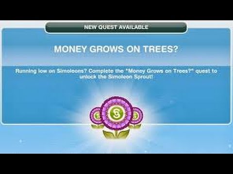 Sims Freeplay Money Grows On Trees Quest Youtube - sims freeplay money grows on trees quest