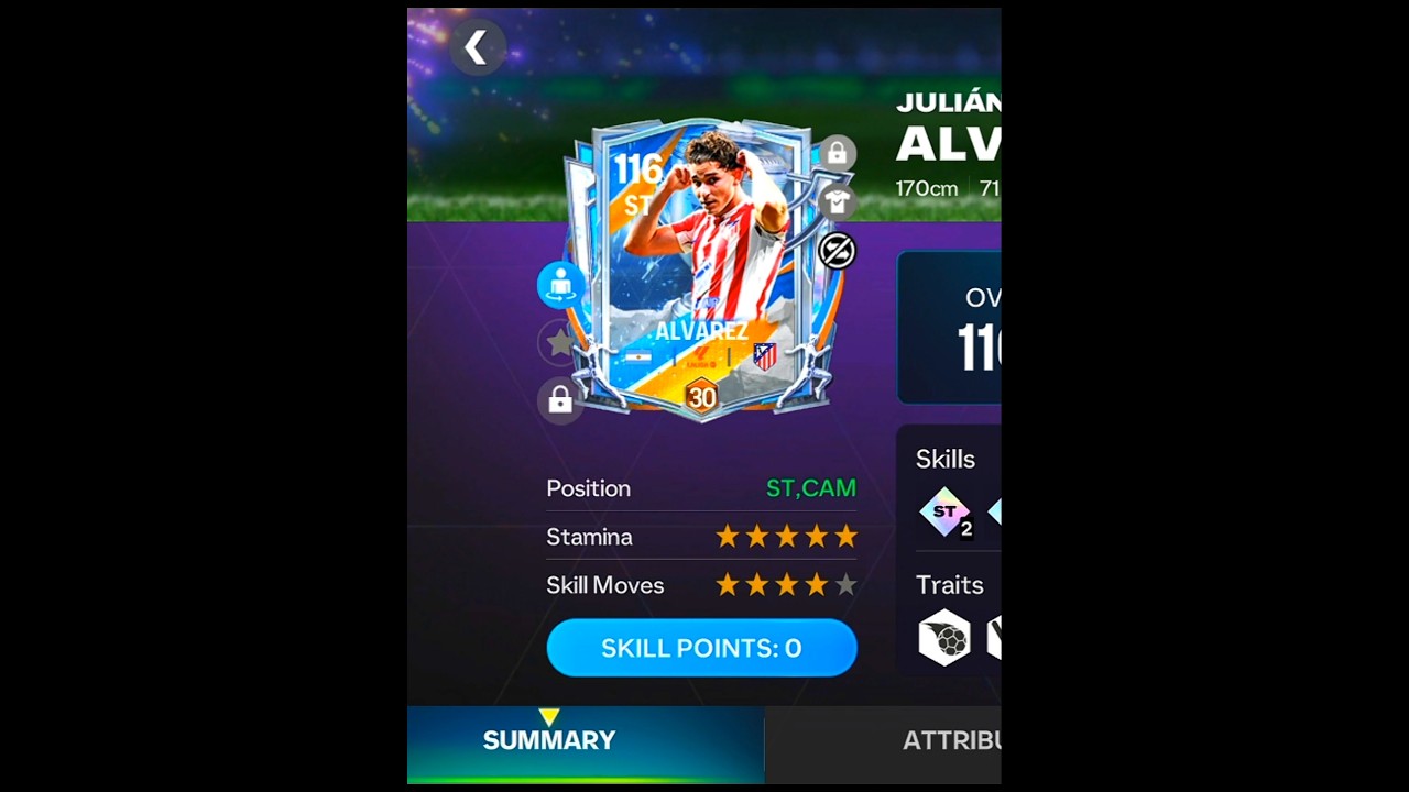 Alvarez 116 Ovr Card 😍✨