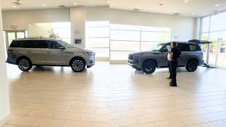 2025 Infiniti QX80 vs. 2024 Lincoln Navigator: Which Luxury SUV is Right for You?