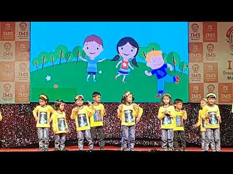 GATHERING DANCE PERFORMANCE BY UKG STUDENTS OF IMS SCHOOL - YouTube