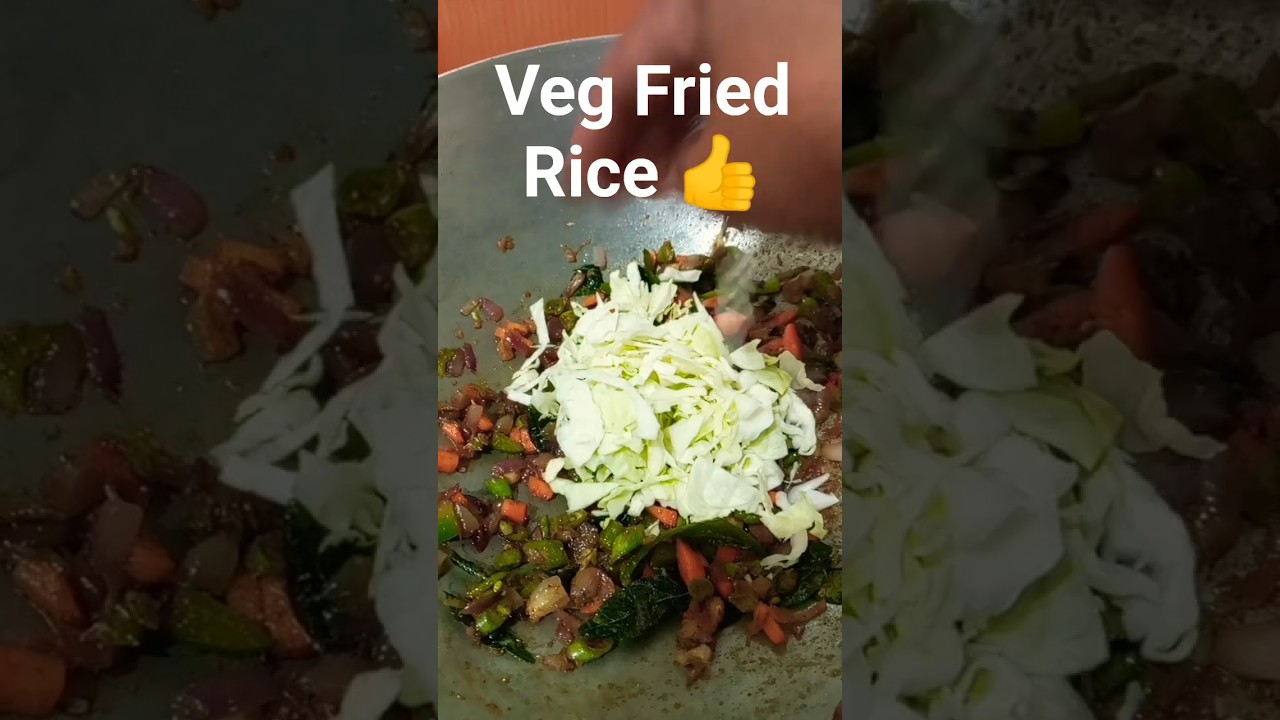 Super and Tasty Veg Fried Rice recipe 😋 